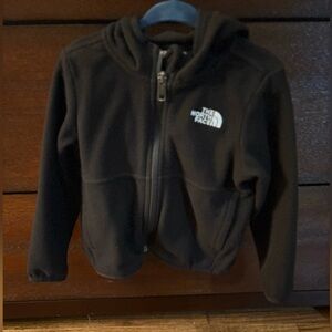 The North Face Kids Black Zip-Up Hoodie